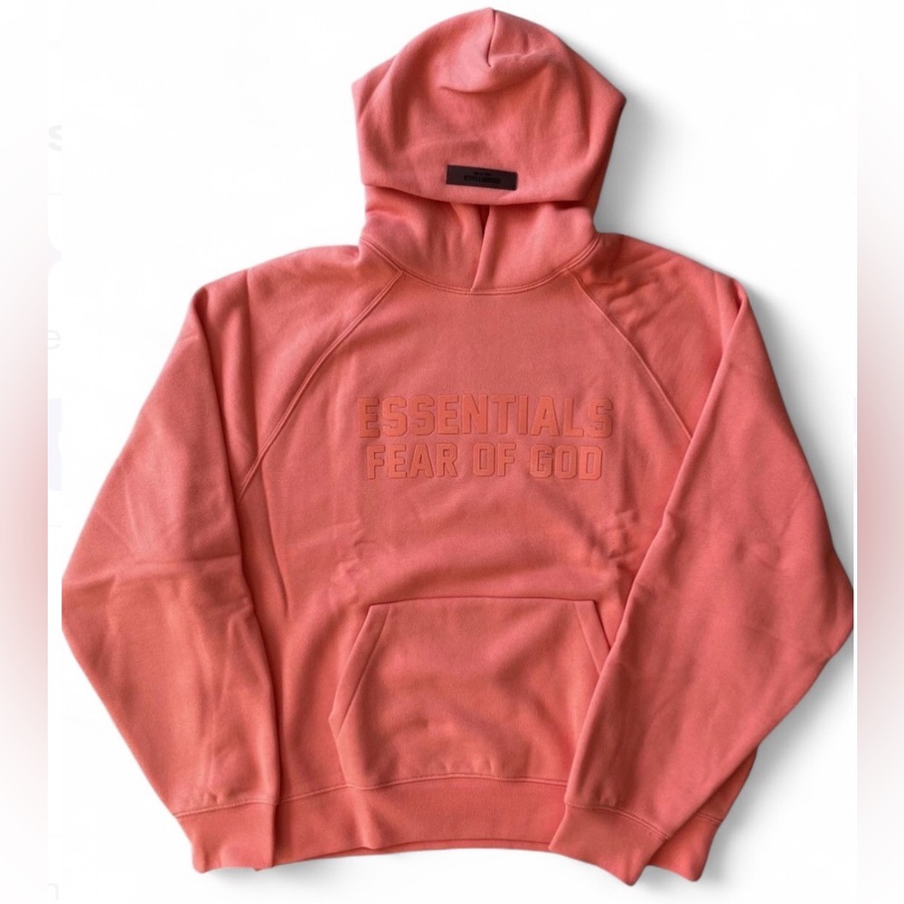 Fear of God Essentials Coral Hoodie